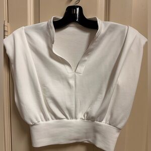 Comments white blouse size medium worn few times